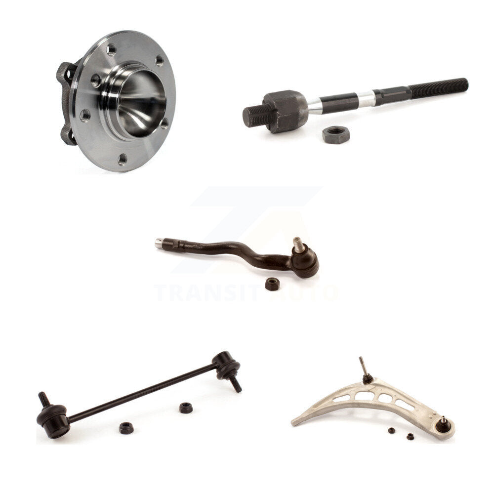 Bearing Lower Control Arm Tie Rod Link Front Right Kit (5Pc) For BMW 325Ci 330Ci
