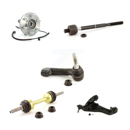 Bearing Lower Control Arm Tie Rod Link Front Right Kit (5Pc) For Ford Expedition