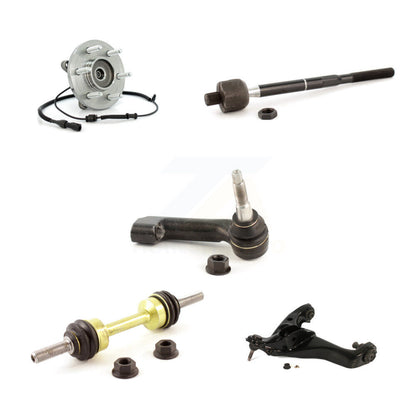 Bearing Lower Control Arm Tie Rod Link Front Right Kit (5Pc) For Ford Expedition