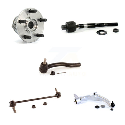 Hub Bearing Lower Control Arm Tie Rod Link Front Right Kit (5Pc) For Honda Pilot