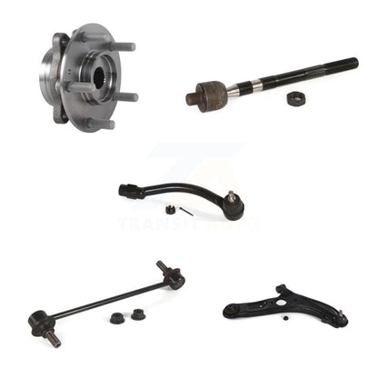 Bearing Lower Control Arm Tie Rod & Link Front Right Kit For Hyundai Elantra GT