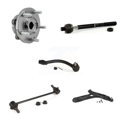 Bearing Lower Control Arm Tie Rod Link Front Right Kit (5Pc) For 17-19 Kia Soul