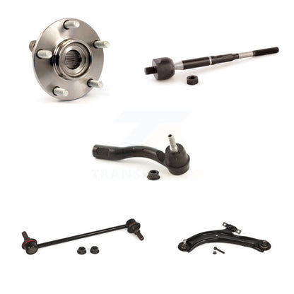 Bearing Lower Control Arm Tie Rod & Link Front Right Kit (5Pc) For Nissan Sentra