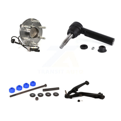 Bearing Lower Control Arm Outer Tie Rod Link Front Right Kit For GMC Sierra 1500