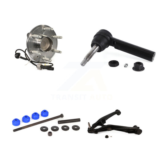 Bearing Lower Control Arm Outer Tie Rod Link Front Right Kit For GMC Sierra 1500