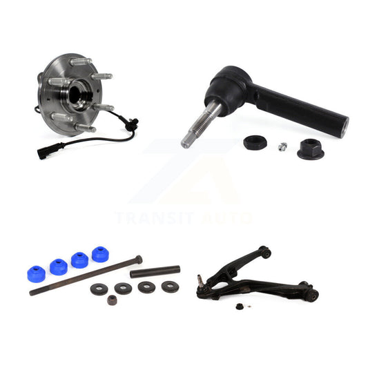 Bearing Lower Control Arm Outer Tie Rod Link Front Right Kit For GMC Sierra 1500