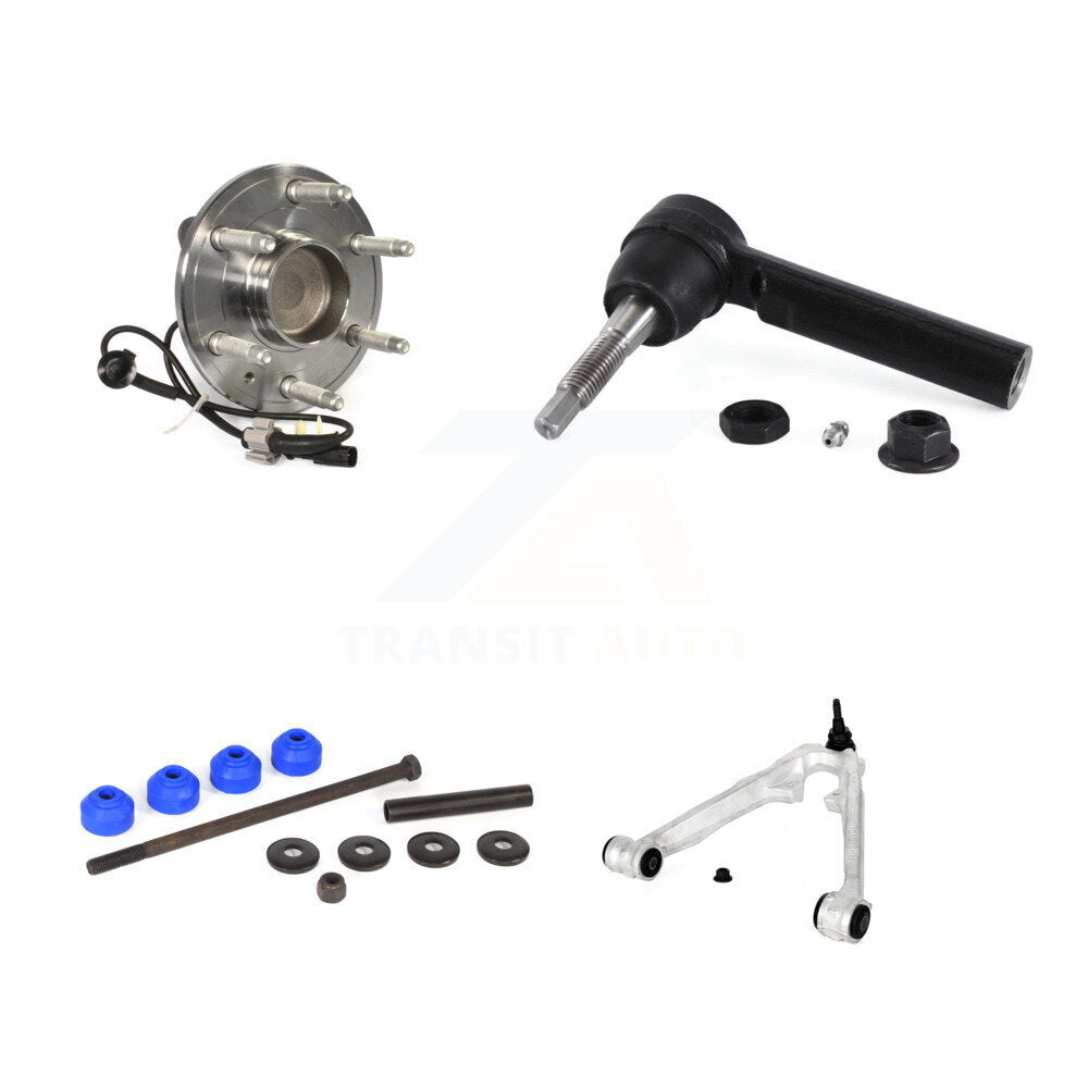 Bearing Lower Control Arm Outer Tie Rod & Link Front Right Kit For GMC Chevrolet
