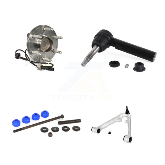Bearing Lower Control Arm Outer Tie Rod & Link Front Right Kit For GMC Chevrolet