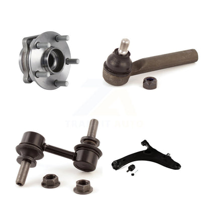 Hub Bearing Lower Arm Outer Tie Rod Link Front Right Kit For Subaru XV Crosstrek