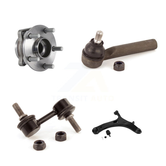 Bearing Lower Control Arm Outer Tie Rod Link Front Right Kit For Subaru Impreza