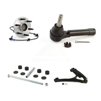 Bearing Lower Control Arm Outer Tie Rod & Link Front Right Kit For Chevrolet GMC