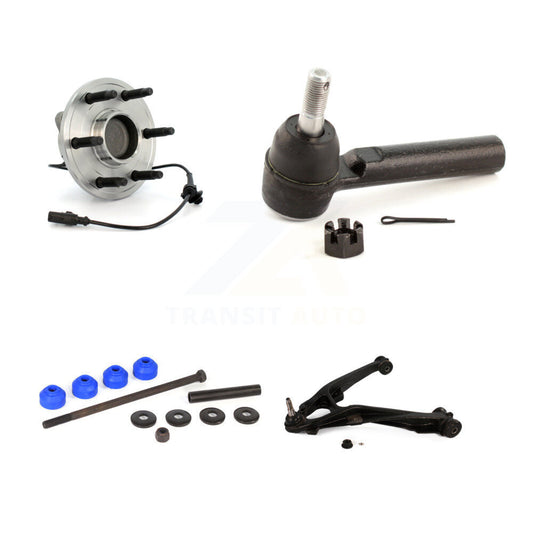 Bearing Lower Control Arm Outer Tie Rod & Link Front Right Kit For Chevrolet GMC