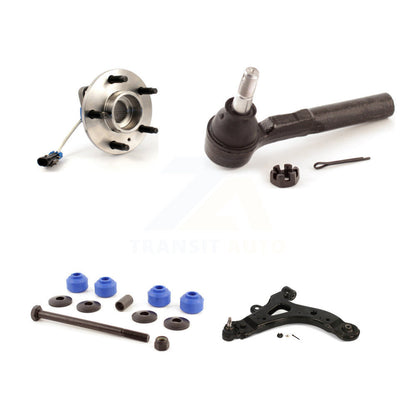 Bearing Lower Control Arm Outer Tie Rod & Link Front Right Kit For Buick Pontiac