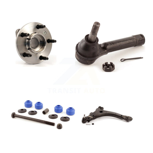 Bearing Lower Control Arm Outer Tie Rod Link Front Right Kit For Pontiac Montana