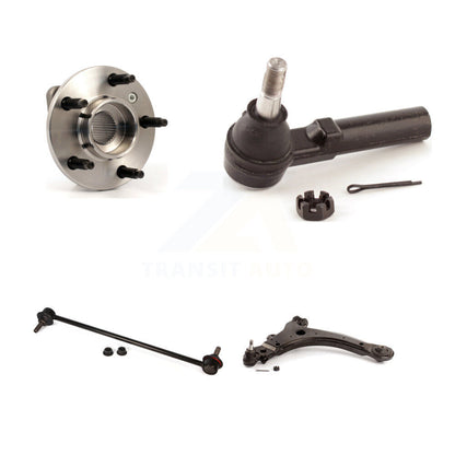 Bearing Lower Control Arm with Ball Joint Outer Tie Rod Link Front Right Kit For