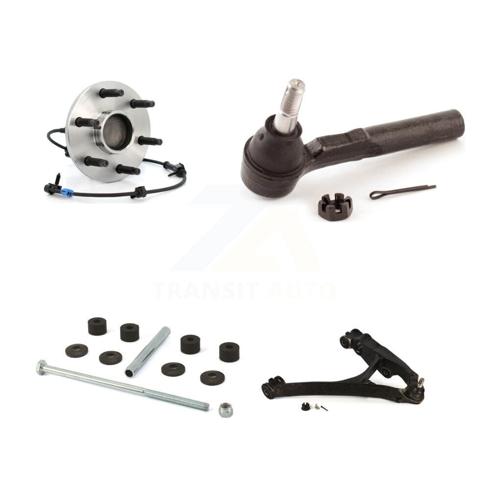 Bearing Lower Arm Outer Tie Rod Link Front Right Kit For GMC Sierra 1500 Classic