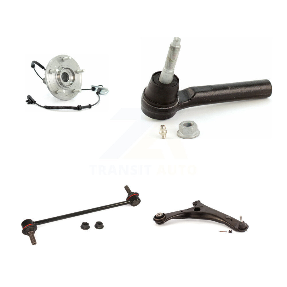 Bearing Lower Arm Outer Tie Rod & Link Front Right Kit For Dodge Grand Caravan