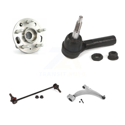 Hub Bearing Lower Control Arm Outer Tie Rod Link Front Right Kit For Buick Regal