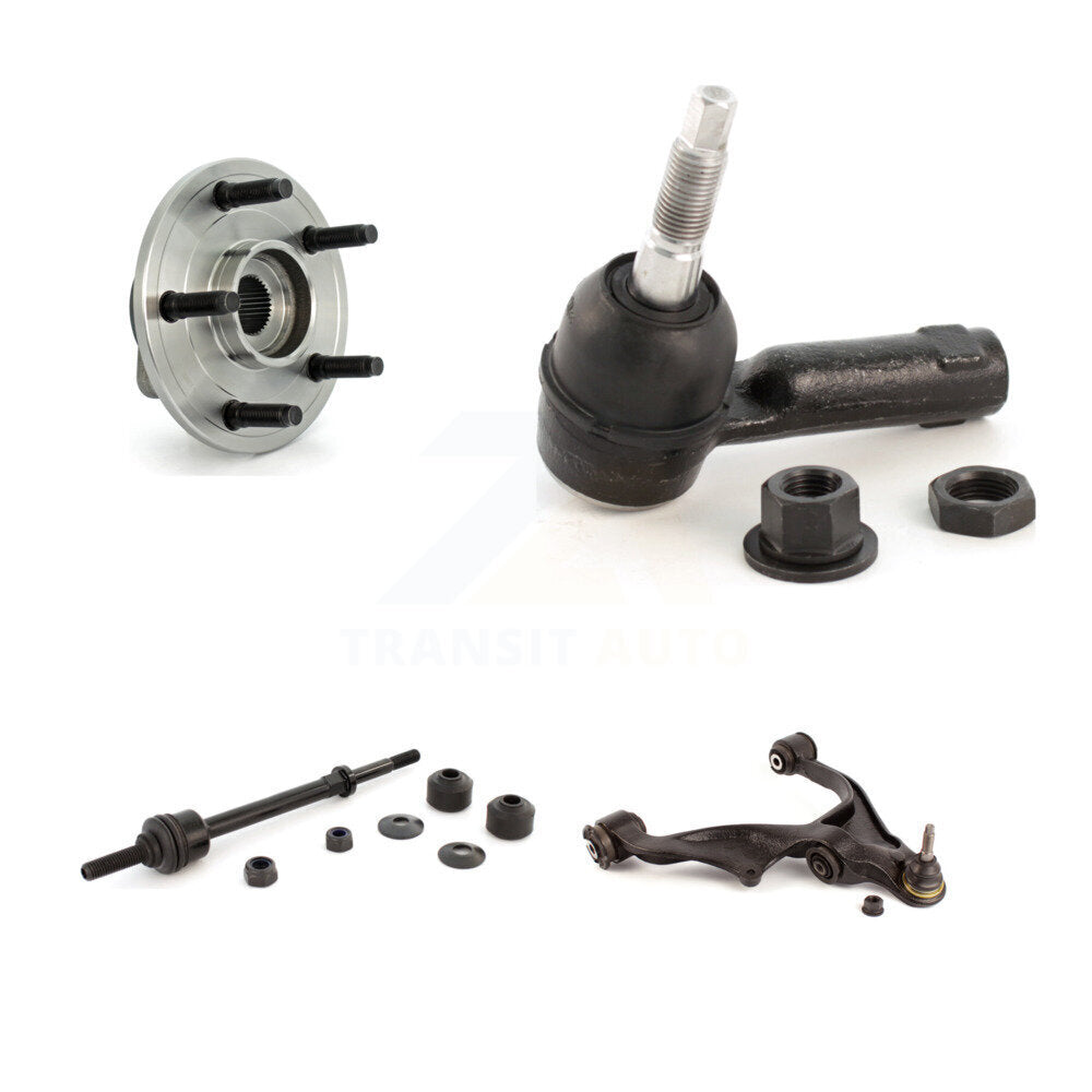 Bearing Lower Control Arm Outer Tie Rod Link Front Right Kit For Dodge Ram 1500