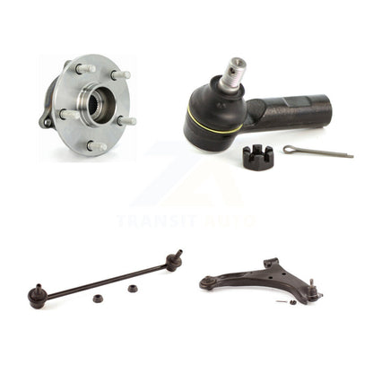 Hub Bearing Lower Arm Outer Tie Rod Link Front Right Kit For Suzuki Grand Vitara