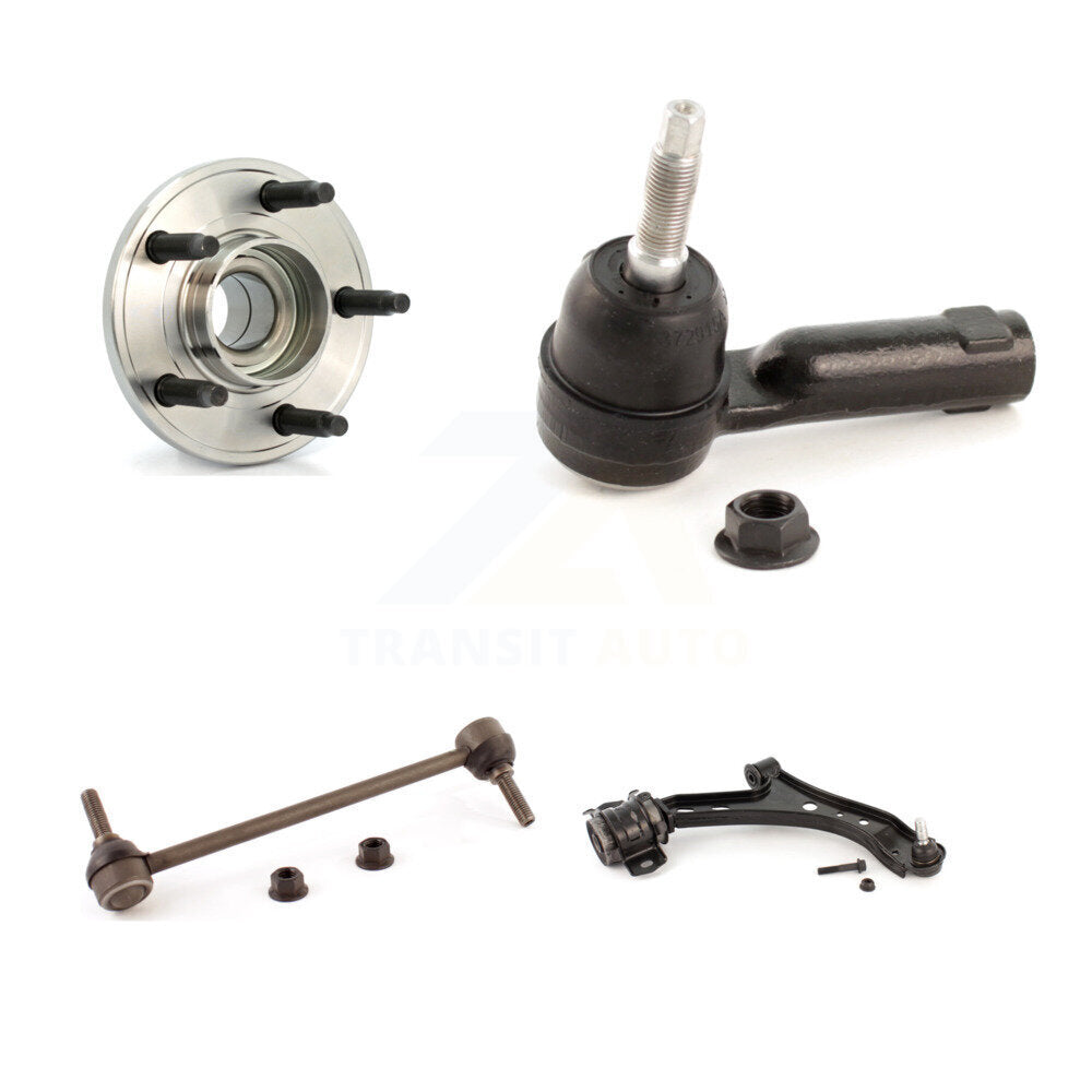 Bearing Lower Control Arm Outer Tie Rod & Link Front Right Kit For Ford Mustang