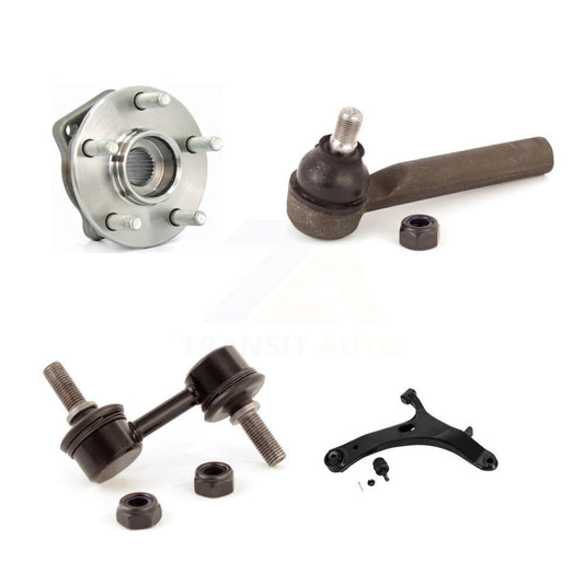 Bearing Lower Control Arm Outer Tie Rod Link Front Right Kit For Subaru Impreza