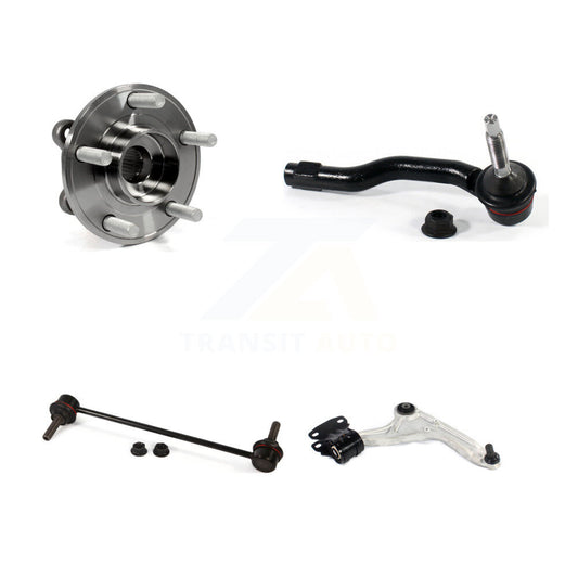 Bearing Lower Control Arm Outer Tie Rod Link Front Right Kit For Ford Fusion MKZ