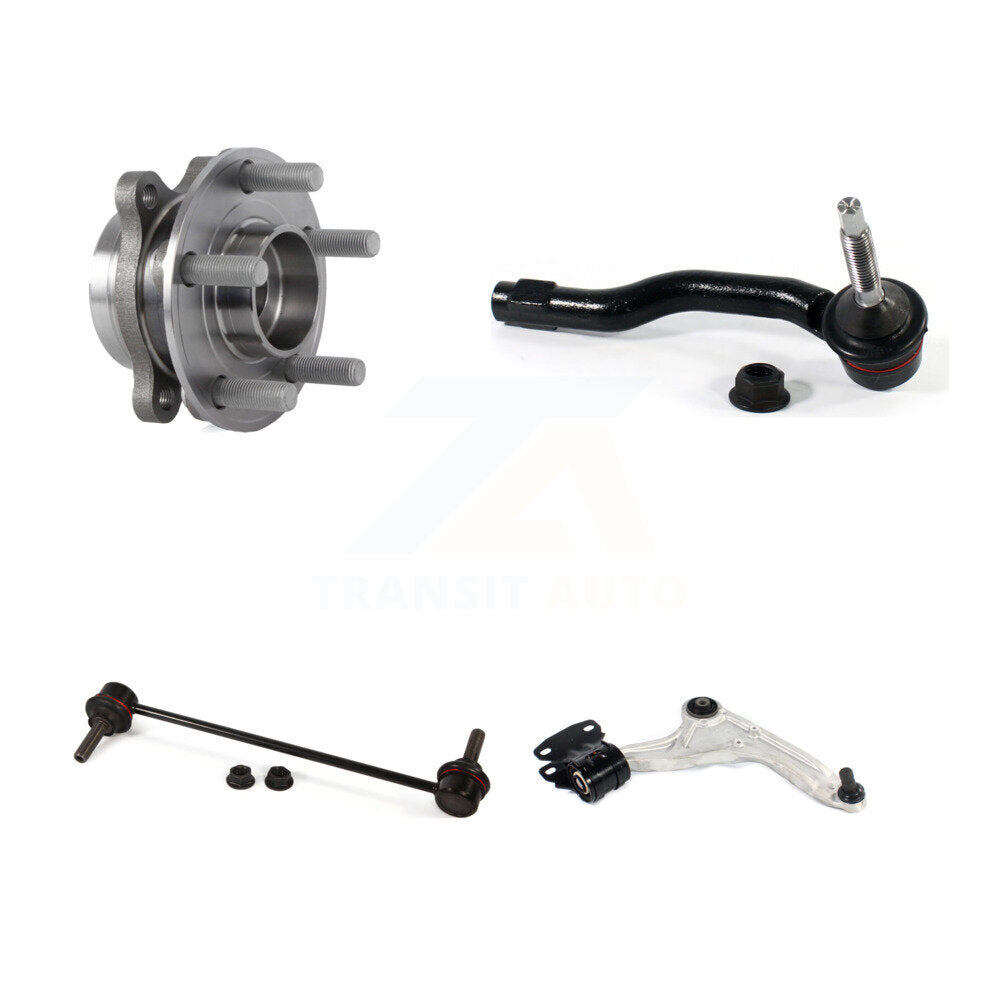 Bearing Lower Arm Outer Tie Rod Link Front Right Kit For Ford Fusion Lincoln MKZ
