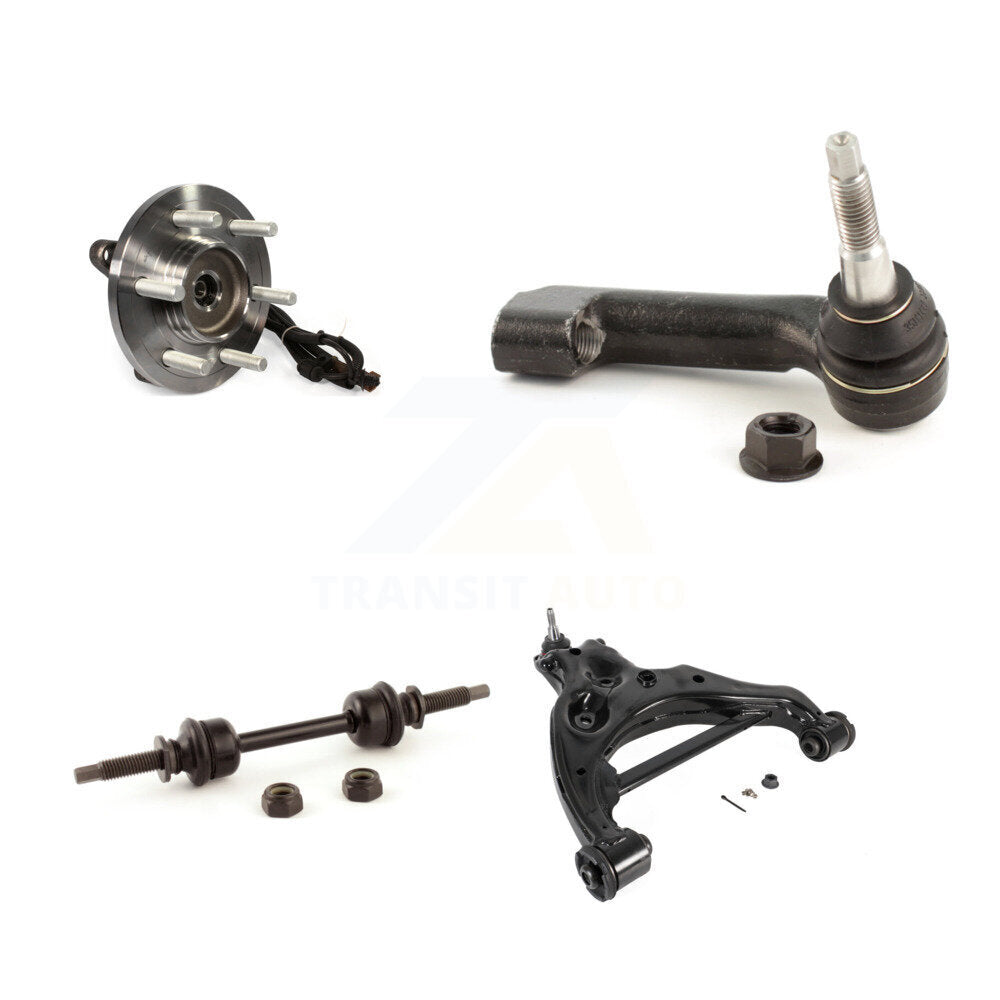Hub Bearing Lower Control Arm Outer Tie Rod Link Front Right Kit For Ford F-150