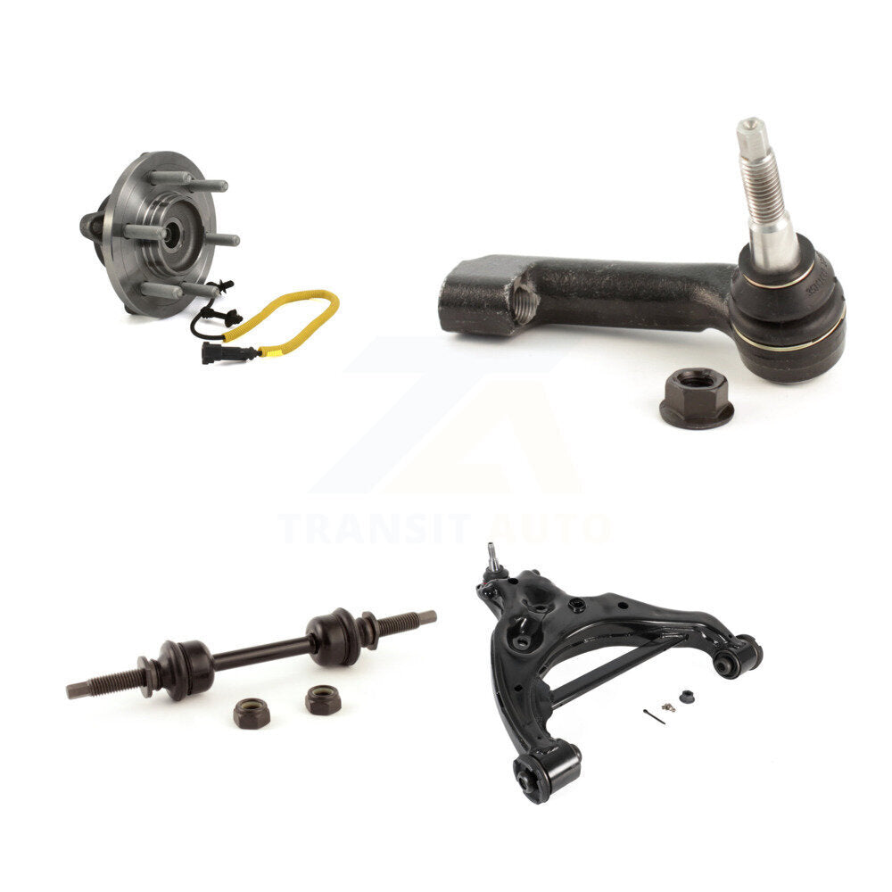 Hub Bearing Lower Control Arm Outer Tie Rod Link Front Right Kit For Ford F-150