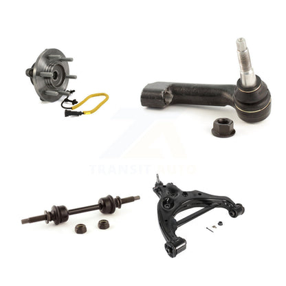 Hub Bearing Lower Control Arm Outer Tie Rod Link Front Right Kit For Ford F-150