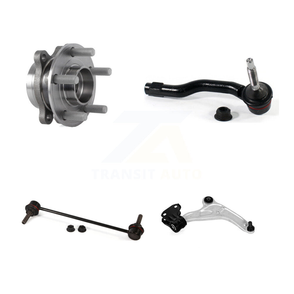 Bearing Lower Arm Outer Tie Rod & Link Front Right Kit For Ford Edge Lincoln MKX