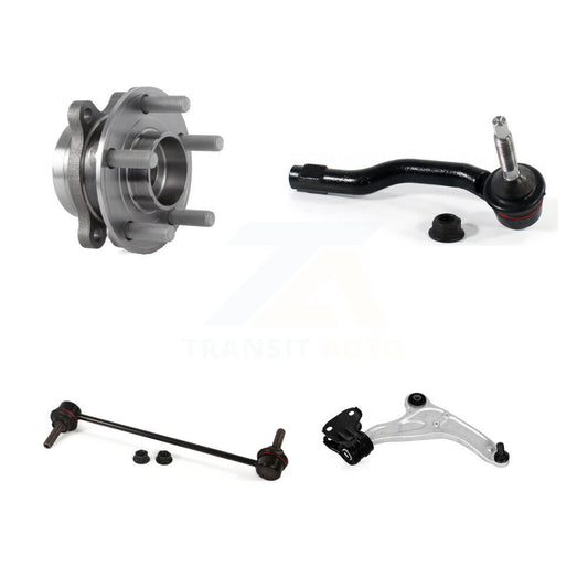 Bearing Lower Arm Outer Tie Rod & Link Front Right Kit For Ford Edge Lincoln MKX