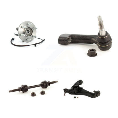 Hub Bearing Lower Control Arm Outer Tie Rod Link Front Right Kit For Ford F-150