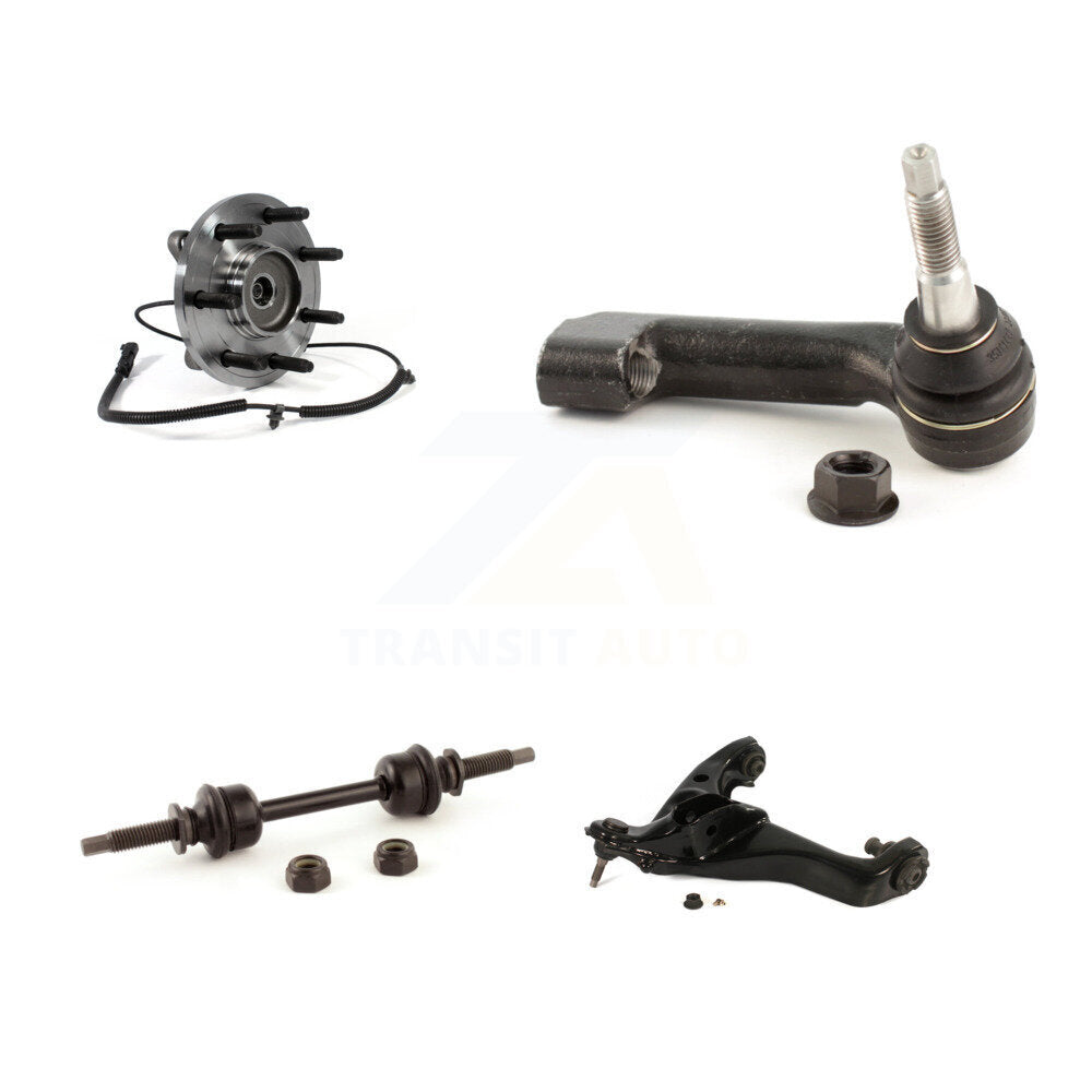 Hub Bearing Lower Control Arm Outer Tie Rod Link Front Right Kit For Ford F-150