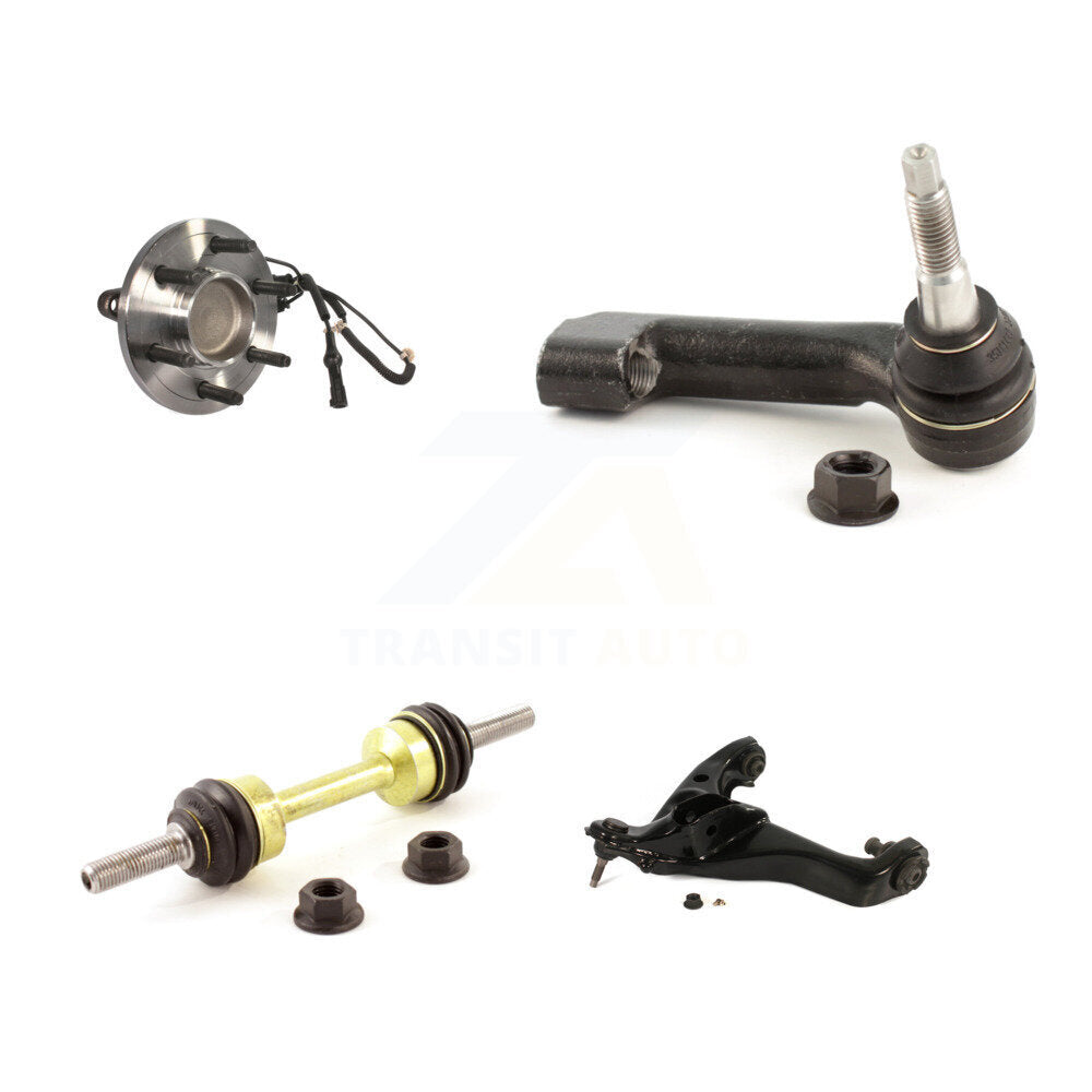 Bearing Lower Control Arm Outer Tie Rod Link Front Right Kit For Ford Expedition