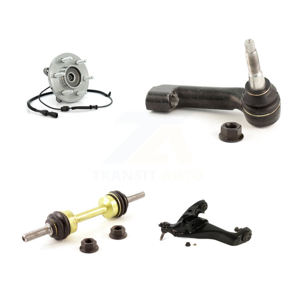Bearing Lower Control Arm Outer Tie Rod Link Front Right Kit For Ford Expedition