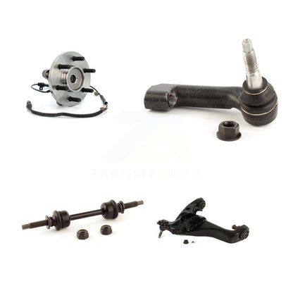 Hub Bearing Lower Control Arm Outer Tie Rod Link Front Right Kit For Ford F-150