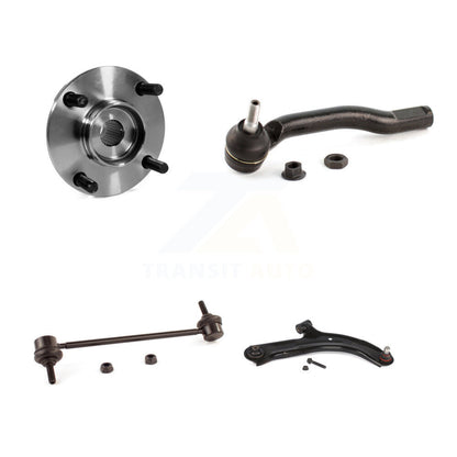 Bearing Lower Control Arm Outer Tie Rod & Link Front Right Kit For Nissan Versa