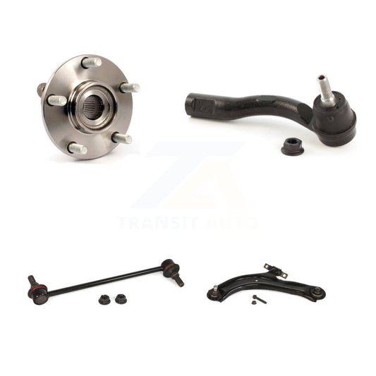 Bearing Lower Control Arm Outer Tie Rod & Link Front Right Kit For Nissan Sentra