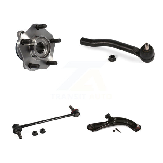 Bearing Lower Control Arm Outer Tie Rod & Link Front Right Kit For Nissan Sentra