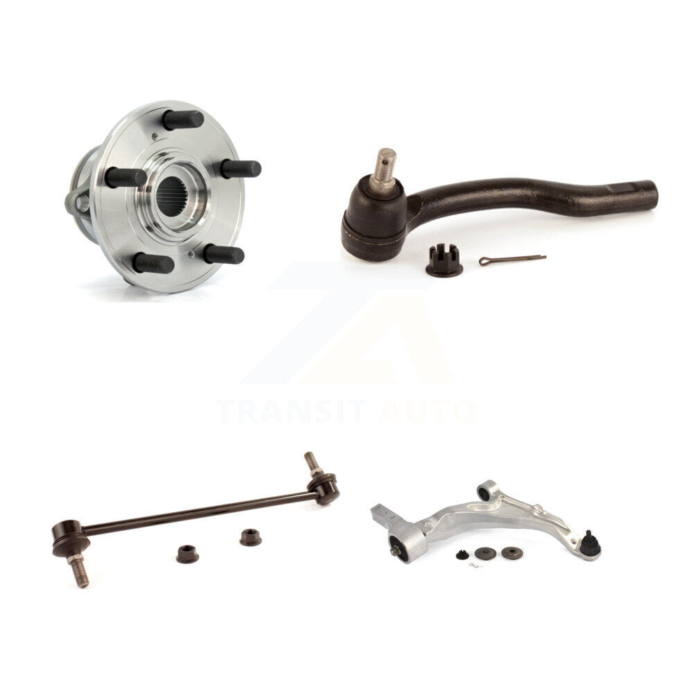 Bearing Lower Control Arm Outer Tie Rod & Link Front Right Kit For Acura MDX ZDX