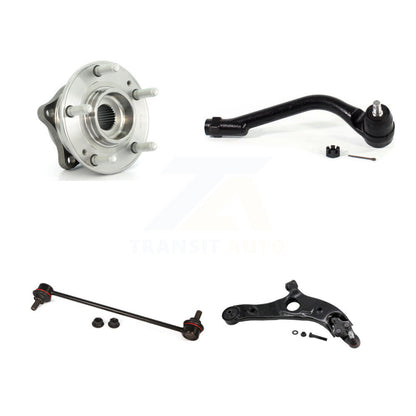 Bearing Lower Control Arm Outer Tie Rod & Link Front Right Kit For Hyundai Santa