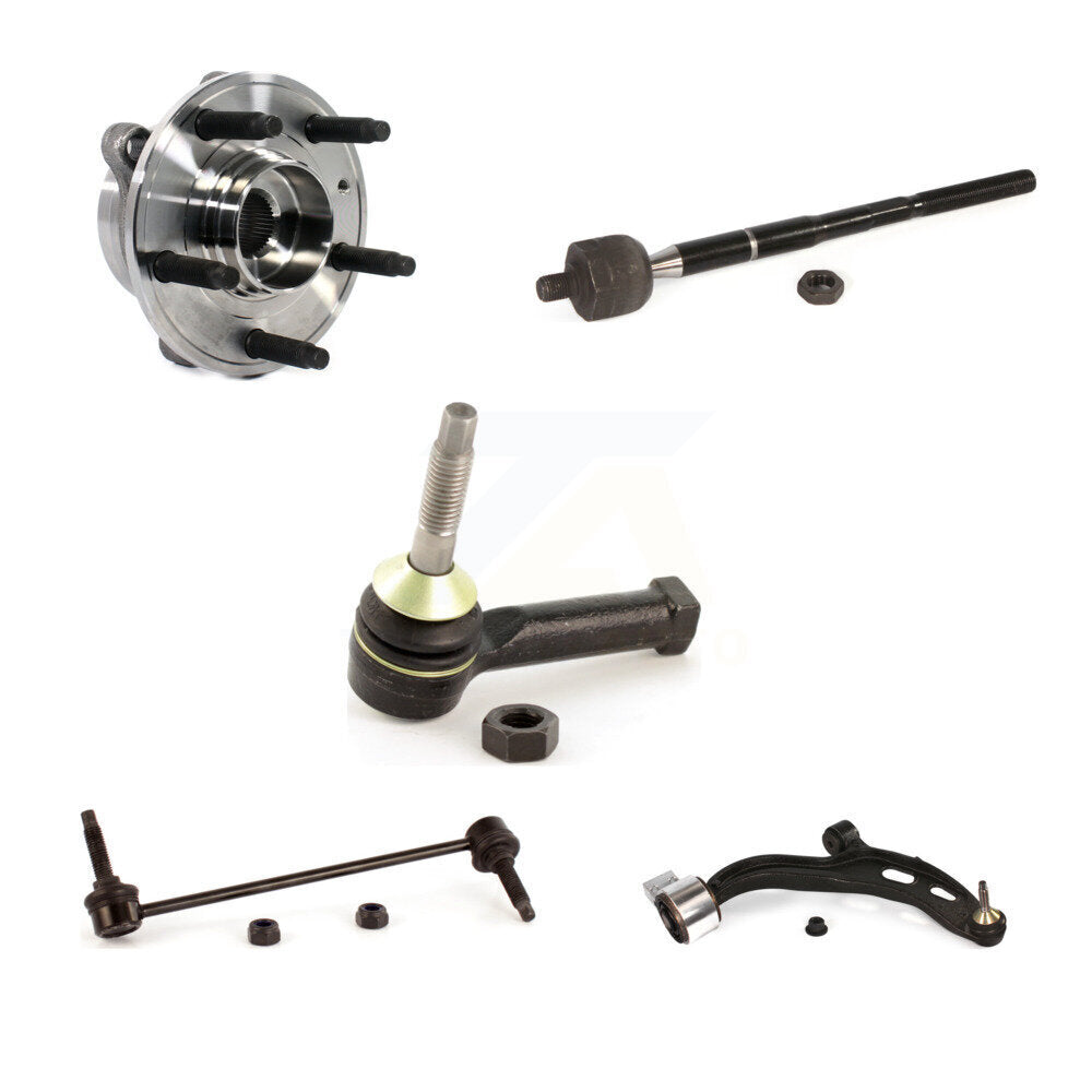 Bearing Lower Control Arm Tie Rod Link Front Right Kit (5Pc) For Ford Taurus SHO