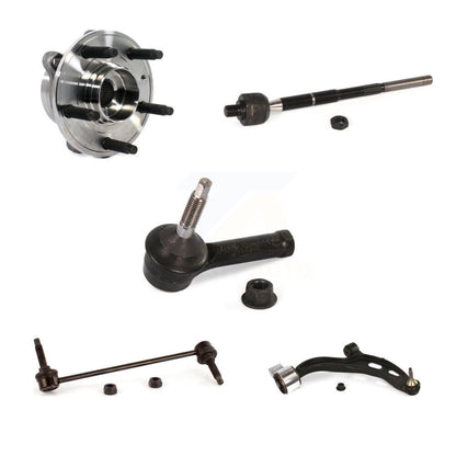 Bearing Lower Arm Tie Rod Link Front Right Kit (5Pc) For Ford Police Interceptor
