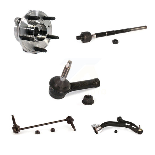 Bearing Lower Arm Tie Rod Link Front Right Kit (5Pc) For Ford Police Interceptor