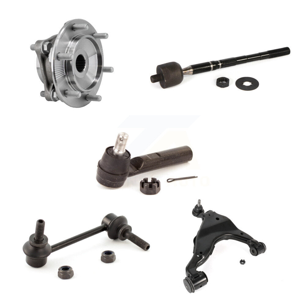 Bearing Lower Control Arm Tie Rod & Link Front Right Kit (5Pc) For Toyota Tacoma