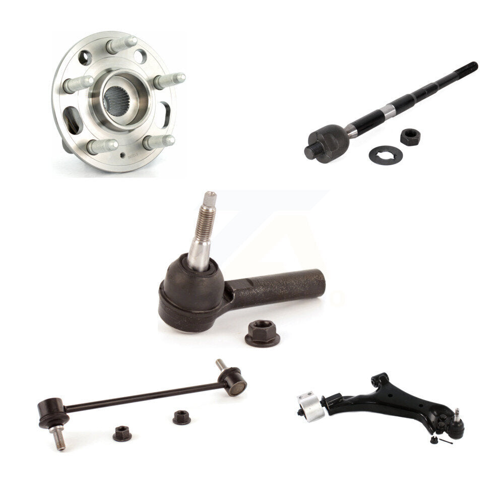 Bearing Lower Control Arm Tie Rod & Link Front Right Kit (5Pc) For Chevrolet GMC