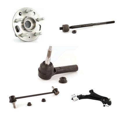 Bearing Lower Control Arm Tie Rod & Link Front Right Kit (5Pc) For Chevrolet GMC