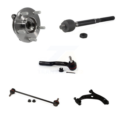 Bearing Lower Control Arm Tie Rod & Link Front Right Kit (5Pc) For Mazda 3 Sport